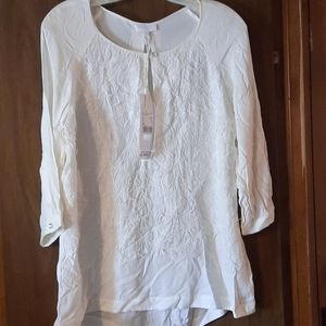 ESCADA Ivory Blouse size 38